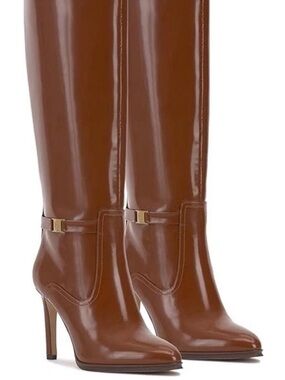 Vince Camuto Skylie Knee-High Boots in Cognac